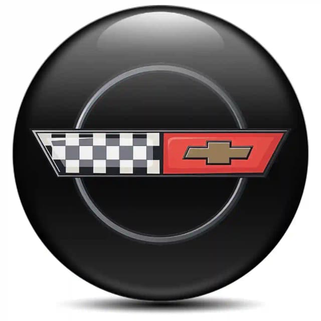 Chevrolet Corvette Sticker Epoxy 3D Gel Premium Quality