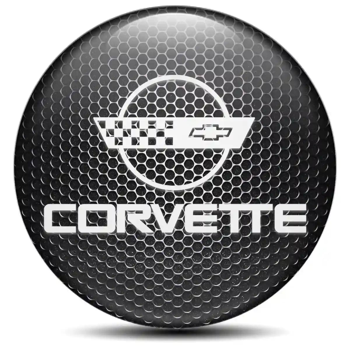 Chevrolet Corvette Wheel Emblem Self-Adhesive Premium Quality