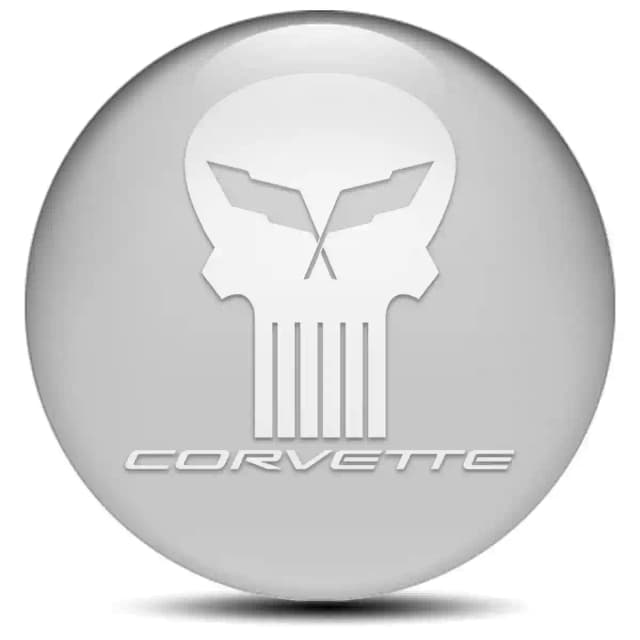 Chevrolet Corvette Wheel Emblems Premium Edition