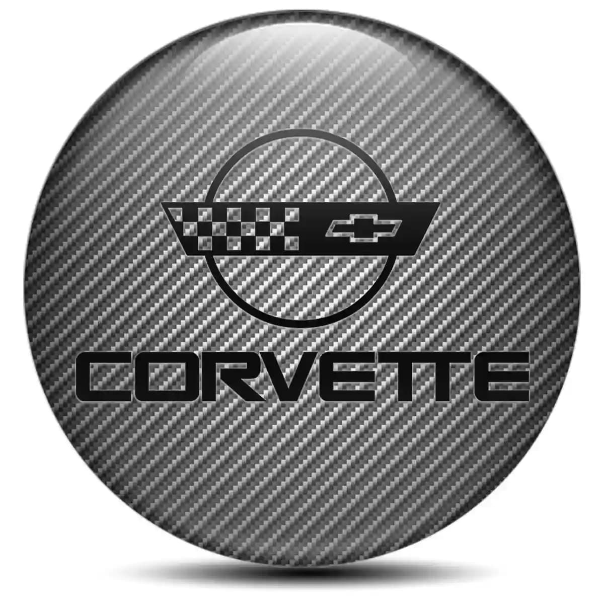 Chevrolet Corvette Wheel Emblems Premium Quality