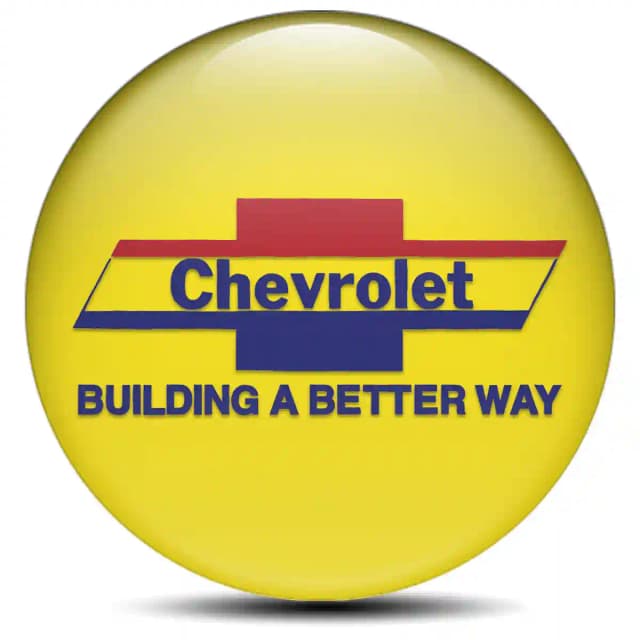 Chevrolet Domed Emblem Self-Adhesive Stylish Design