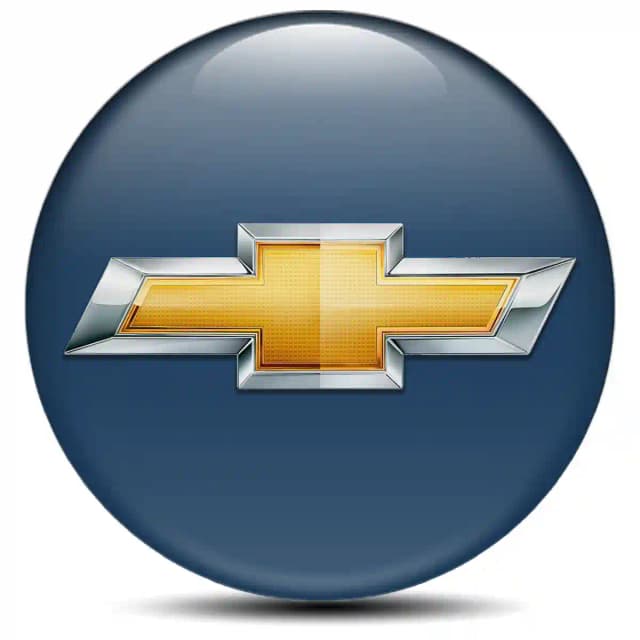Chevrolet Domed Sticker Self-Adhesive Premium Edition