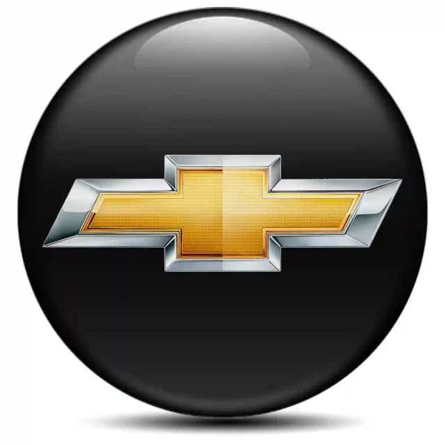 Chevrolet Domed Sticker Self-Adhesive Premium Quality