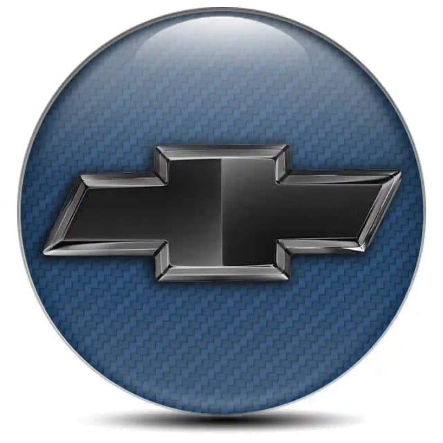 Chevrolet Domed Sticker Self-Adhesive Stylish Design