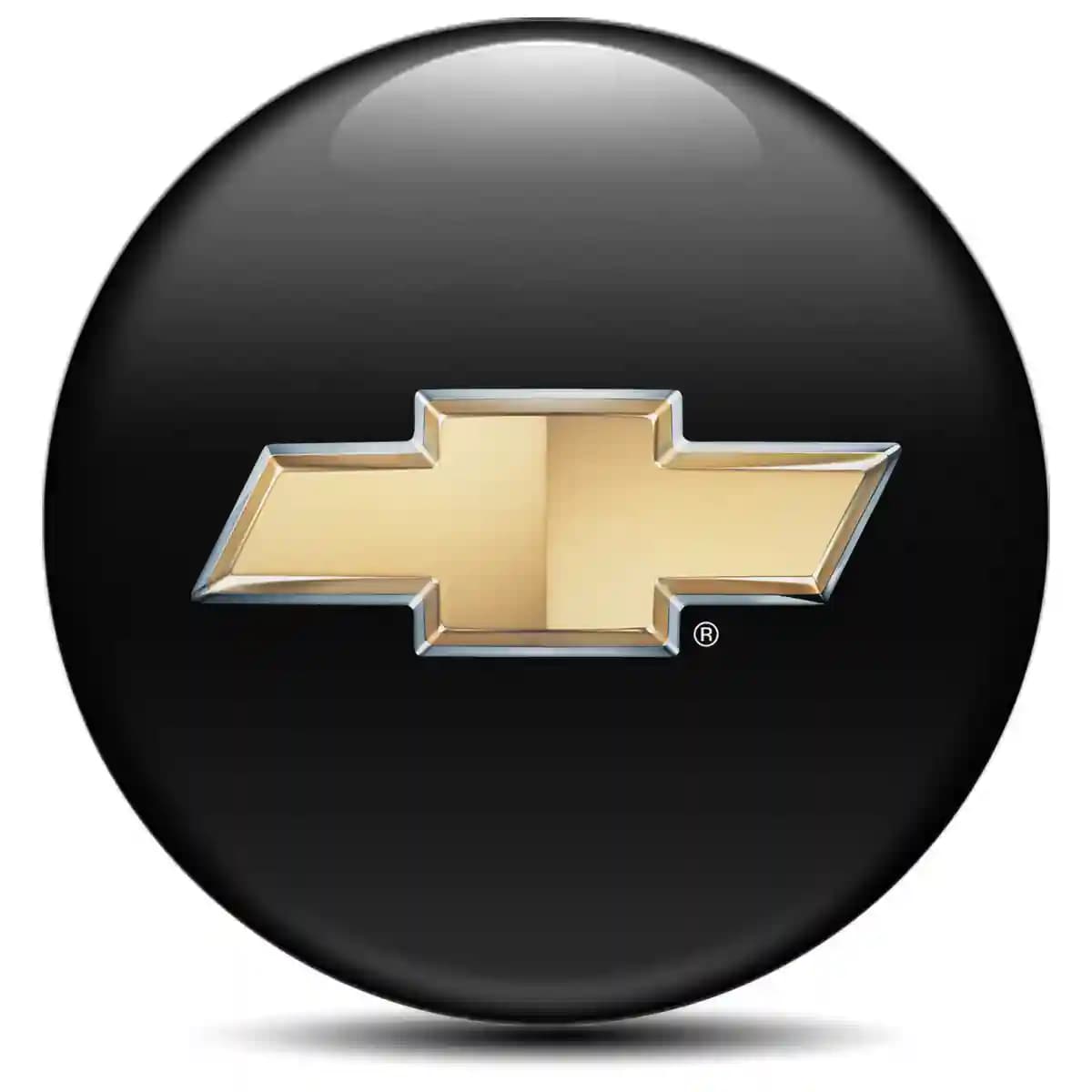 Chevrolet Emblem Center Hub Cap Self-Adhesive Stylish Design