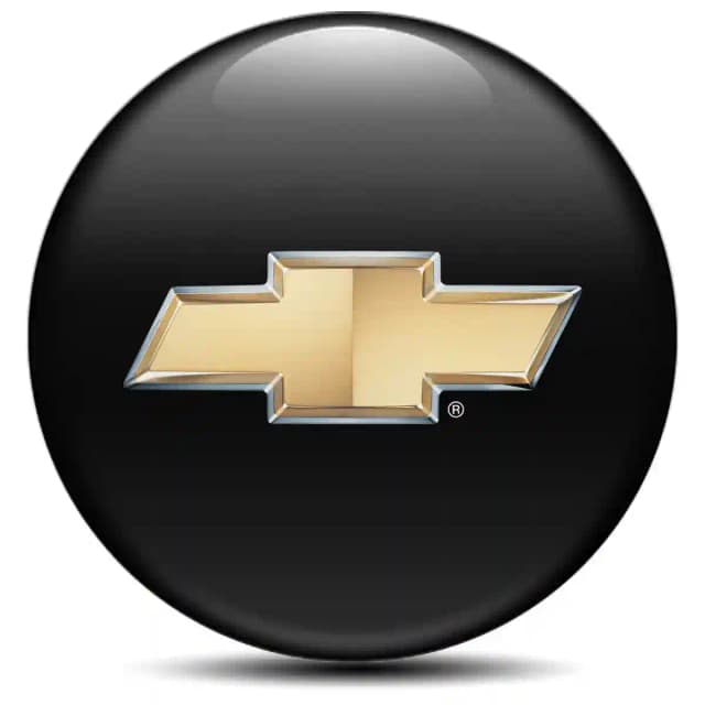 Chevrolet Emblem Center Hub Cap Self-Adhesive Stylish Design