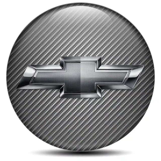 Chevrolet Epoxy Sticker Stylish Design