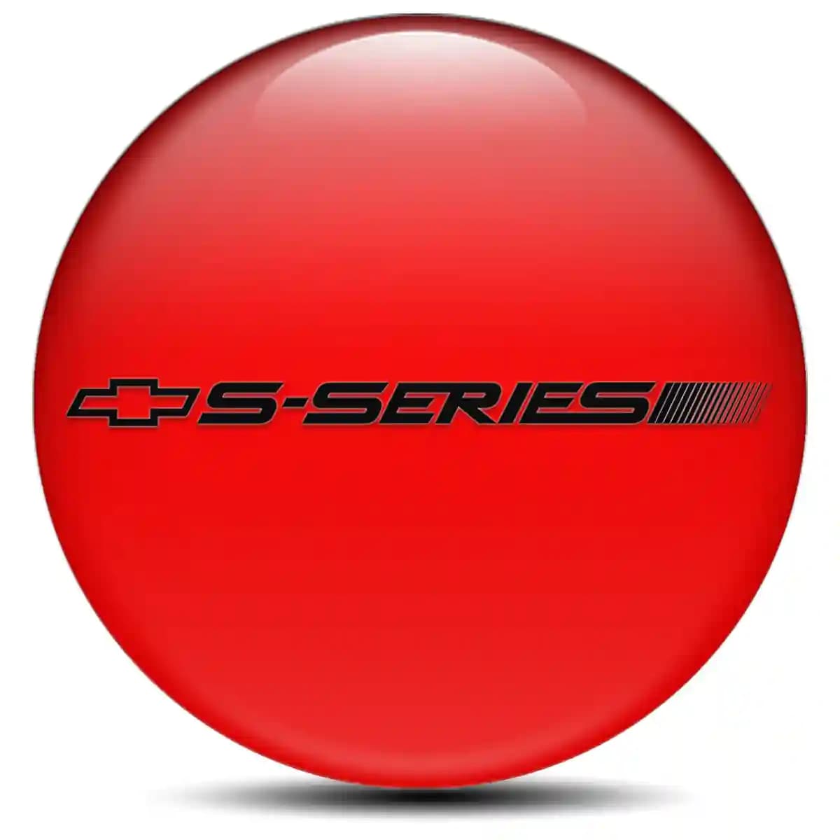 Chevrolet S Series Domed Sticker Stylish Design