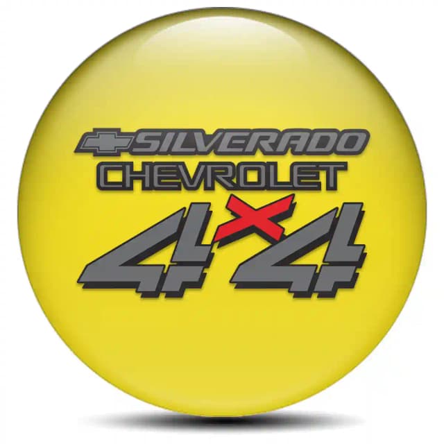 Chevrolet Silverado Domed Emblem Stylish Design