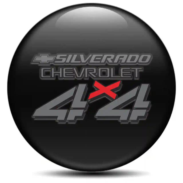 Chevrolet Silverado Wheel Emblems Stylish Design