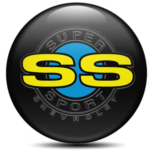 Chevrolet SS Emblem Badge Self-Adhesive Stylish Design