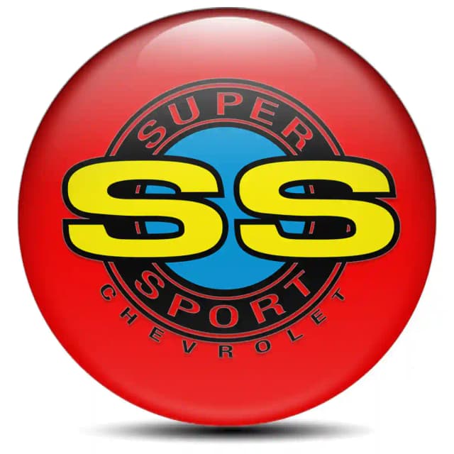 Chevrolet SS Emblem Wheel Center Caps Stylish Design