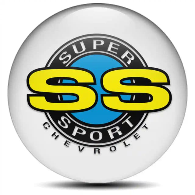 Chevrolet SS Logo Sticker Stylish Design