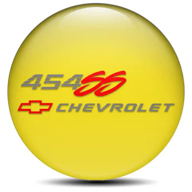 Chevrolet SS Wheel Emblem Self-Adhesive Stylish Design