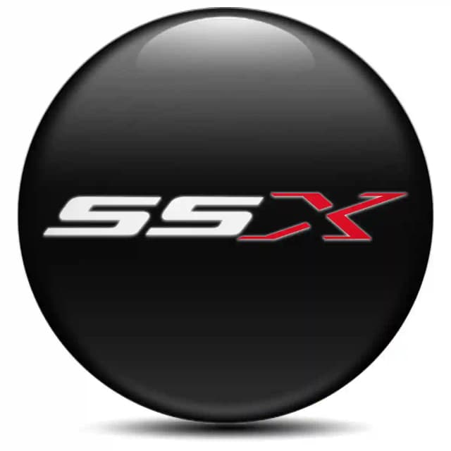 Chevrolet SSX Domed Sticker Stylish Design