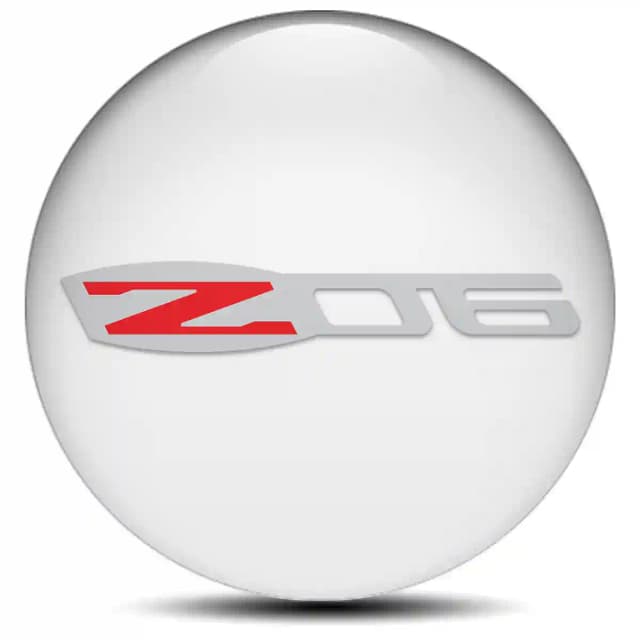 Chevrolet Z06 Emblem Wheel Center Caps Stylish Design