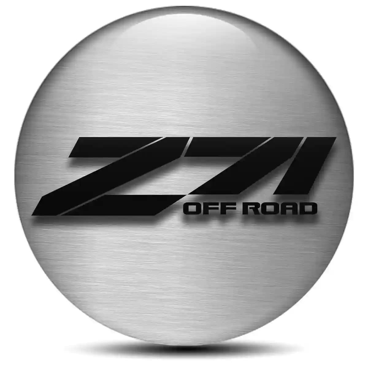 Chevrolet Z71 Domed Sticker Stylish Design