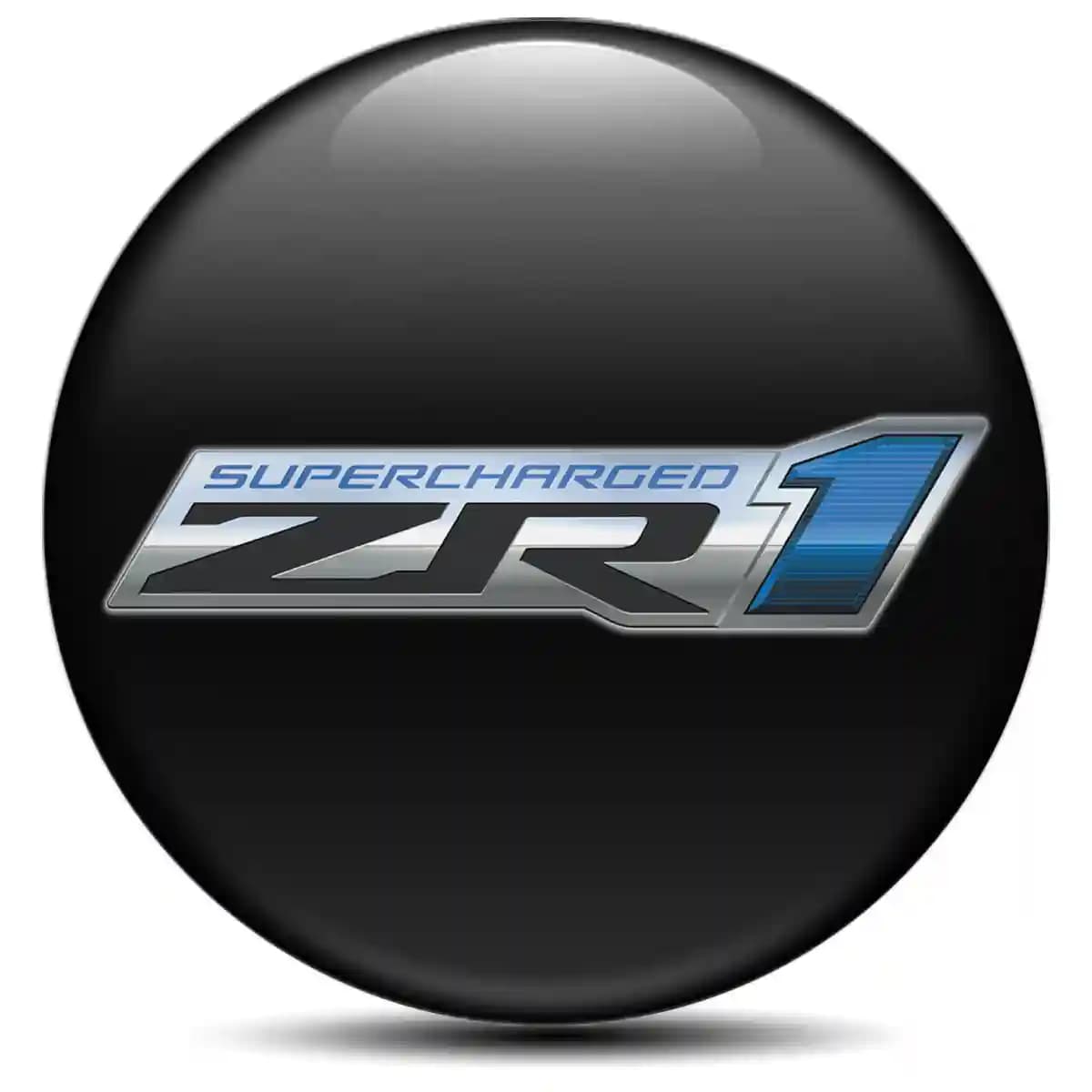 Chevrolet ZR1 Emblem Wheel Center Caps Stylish Design