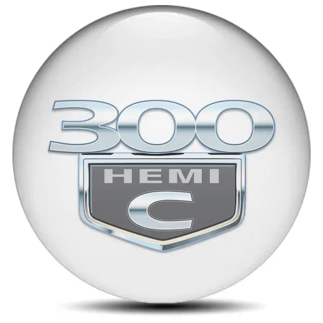 Chrysler 300 Hemi Domed Emblem Stylish Design
