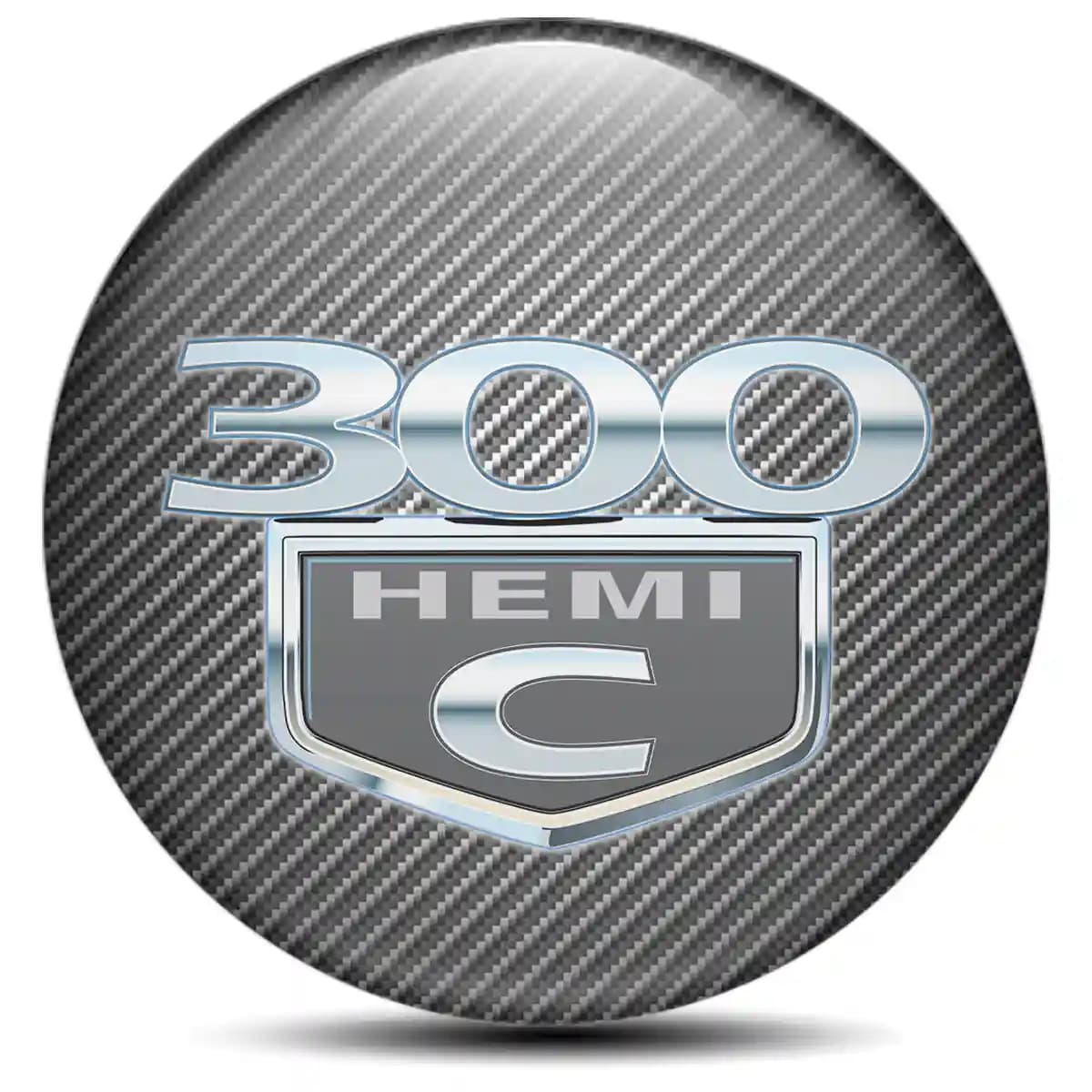 Chrysler 300 Hemi Domed Sticker Stylish Design