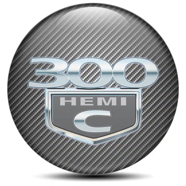 Chrysler 300 Hemi Domed Sticker Stylish Design