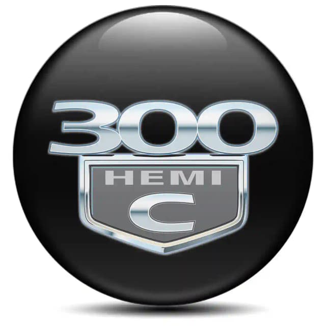Chrysler 300 Hemi Wheel Emblems Stylish Design