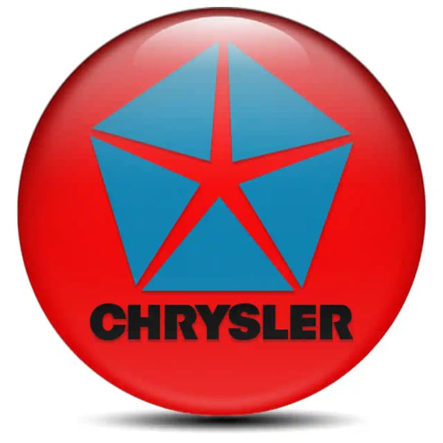 Chrysler Badge Emblems Center Cap High Quality
