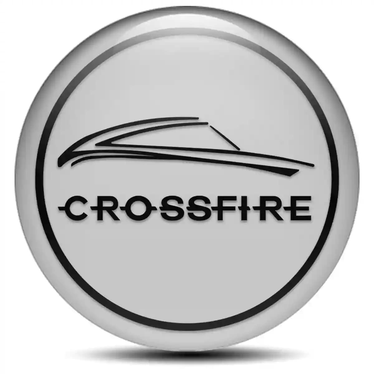 Chrysler Crossfire Domed Emblem Stylish Design