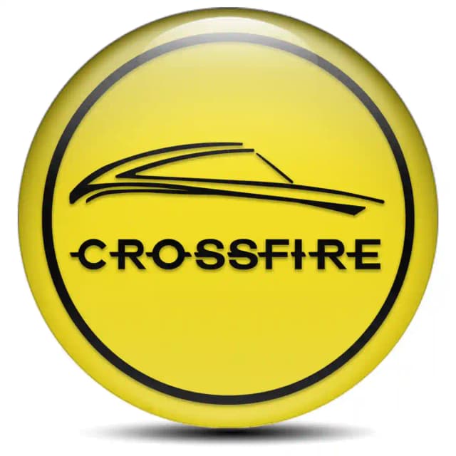 Chrysler Crossfire Domed Sticker Stylish Design