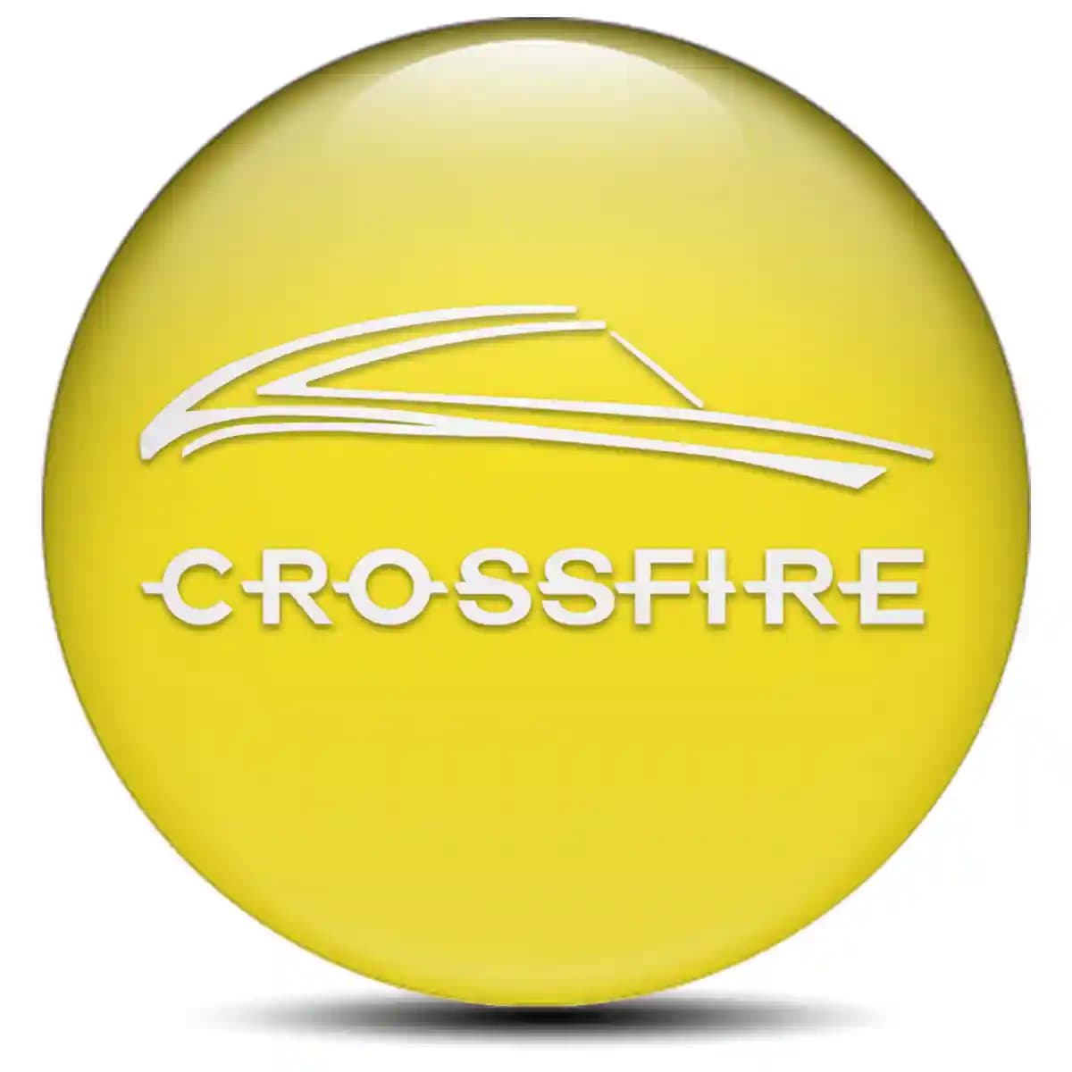 Chrysler Crossfire Emblem Badge Stylish Design