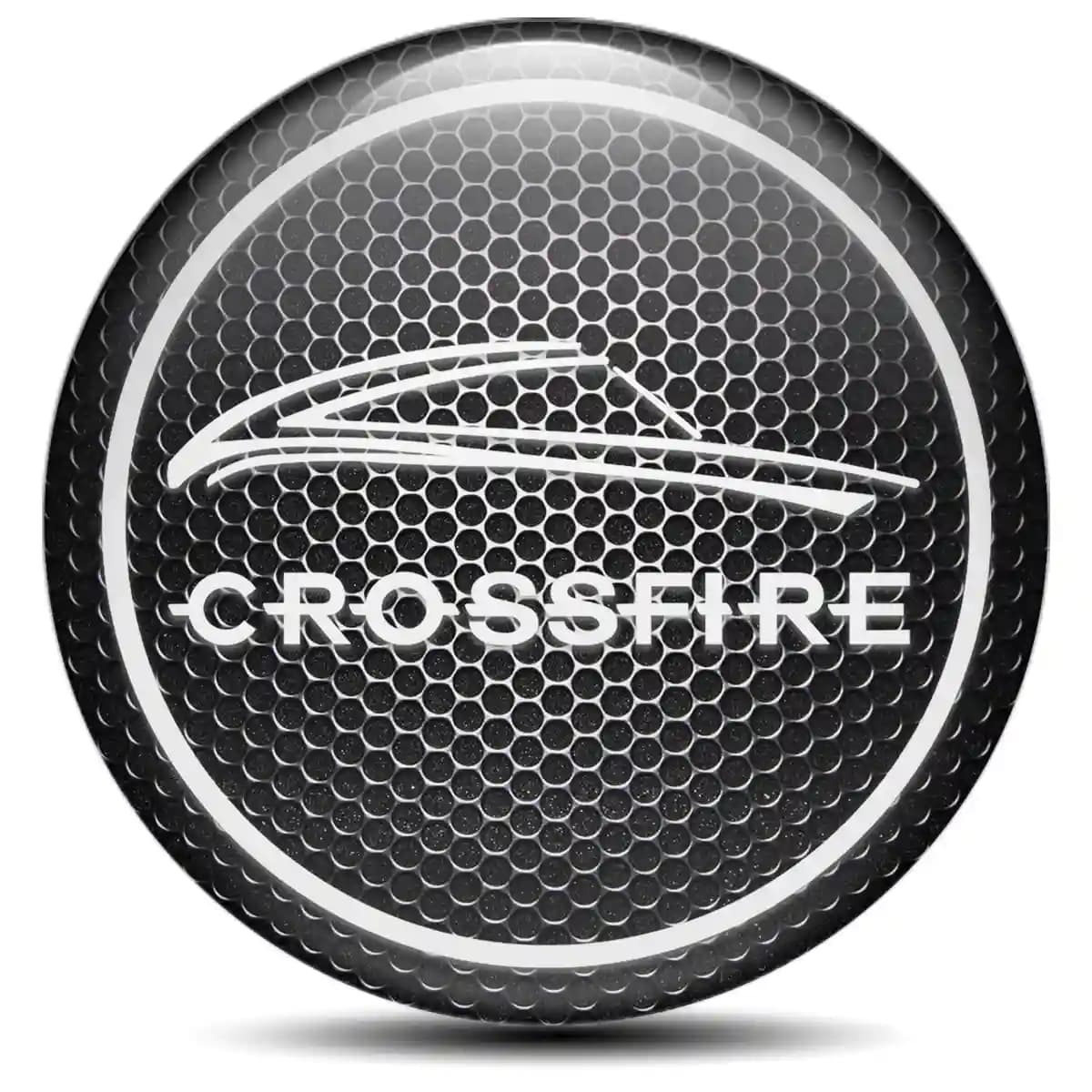Chrysler Crossfire Emblem Center Hub Cap Self-Adhesive Stylish Design