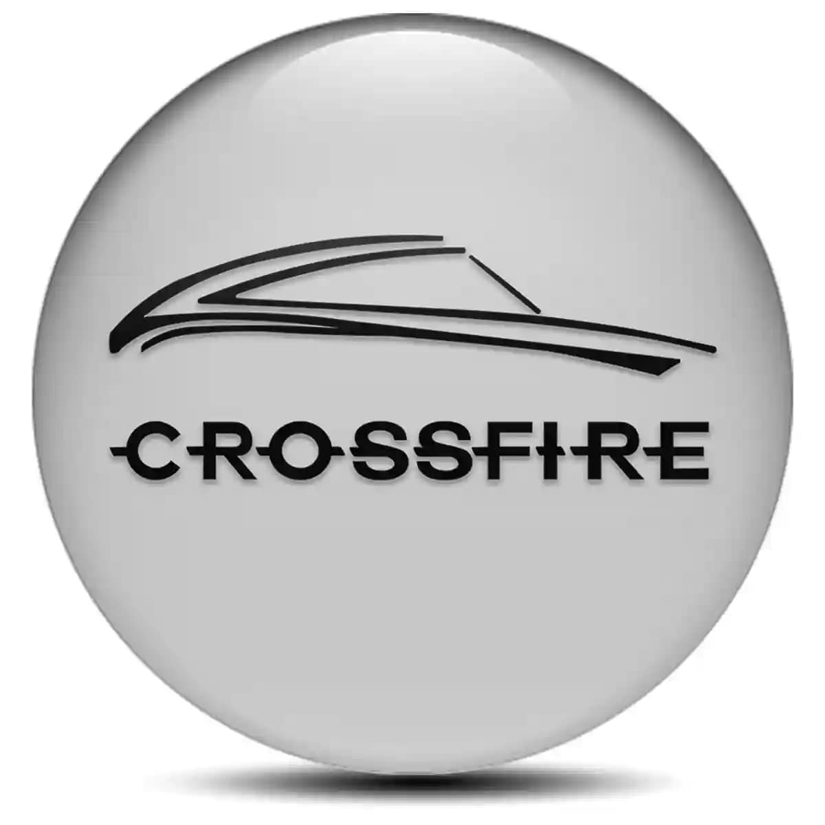 Chrysler Crossfire Emblem Wheel Center Caps Stylish Design
