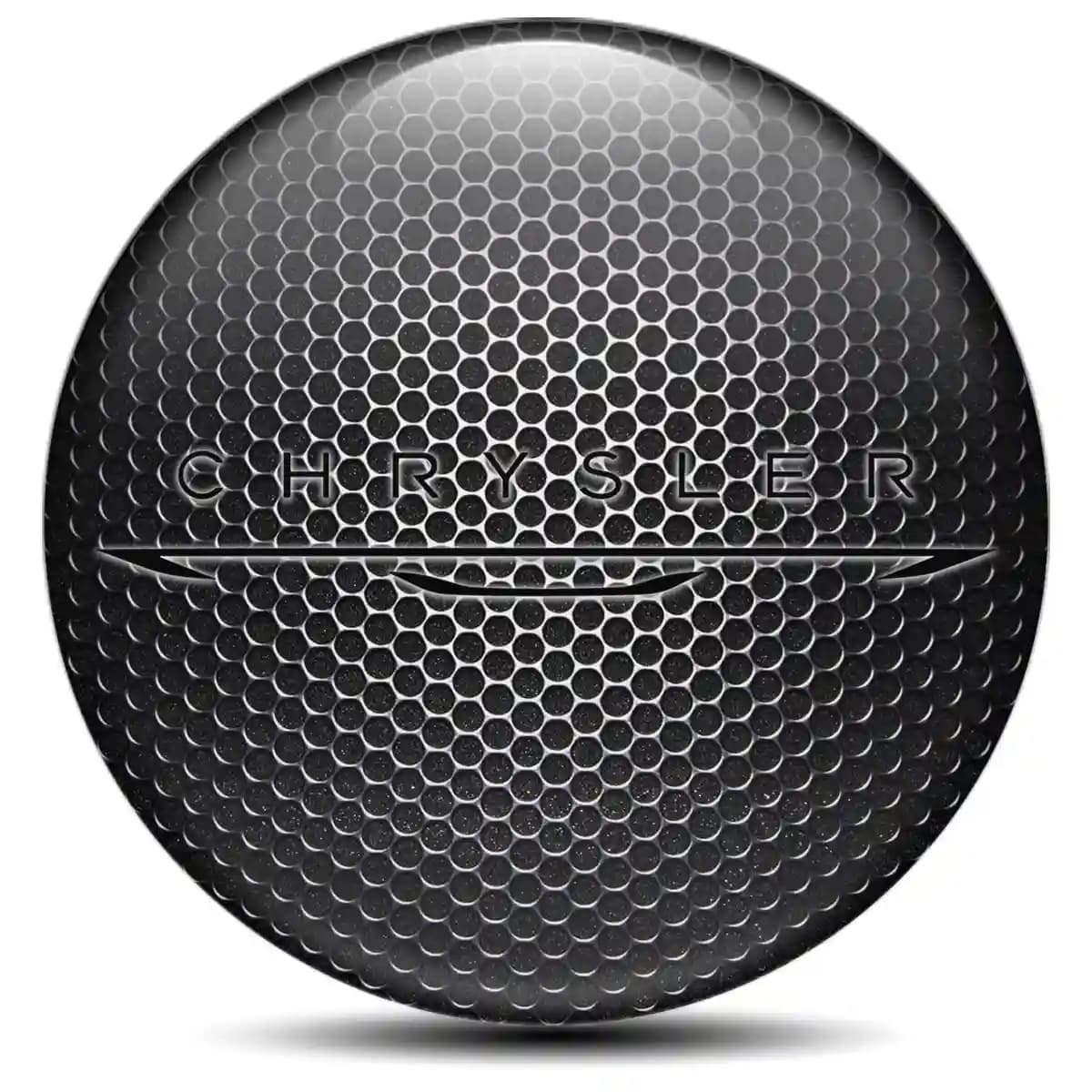 Chrysler Domed Emblem Self-Adhesive Stylish Design