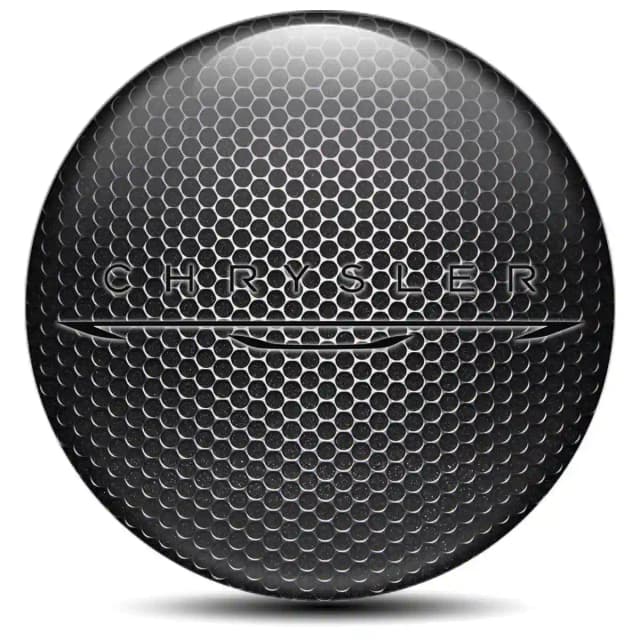 Chrysler Domed Emblem Self-Adhesive Stylish Design