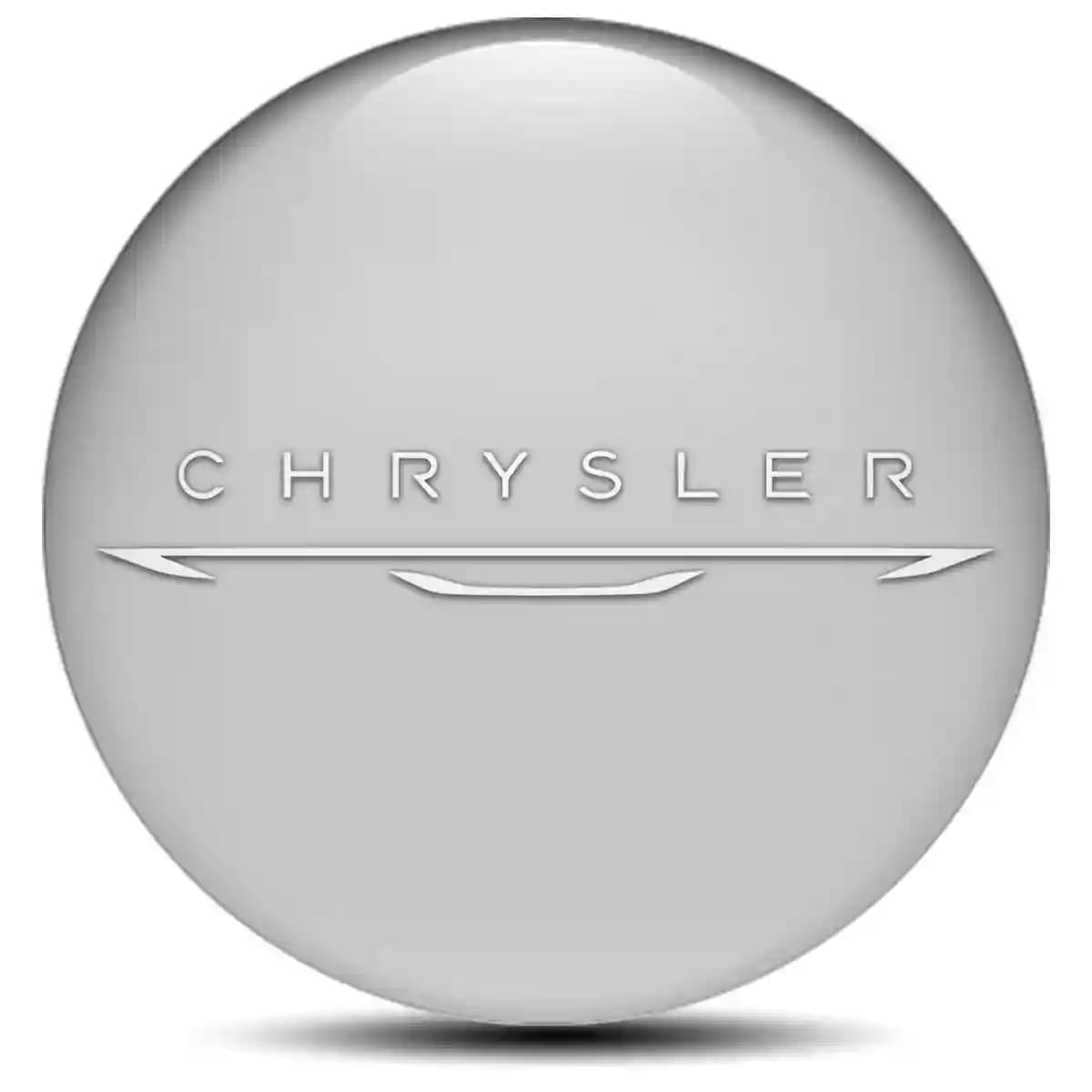 Chrysler Emblem Badge Self-Adhesive High Quality