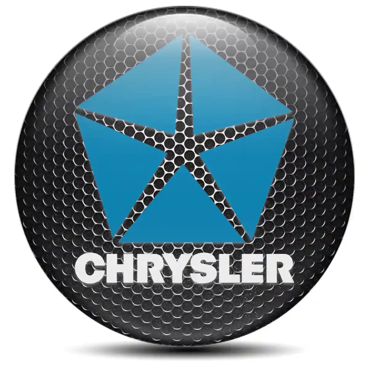 Chrysler Emblem Badge Stylish Design