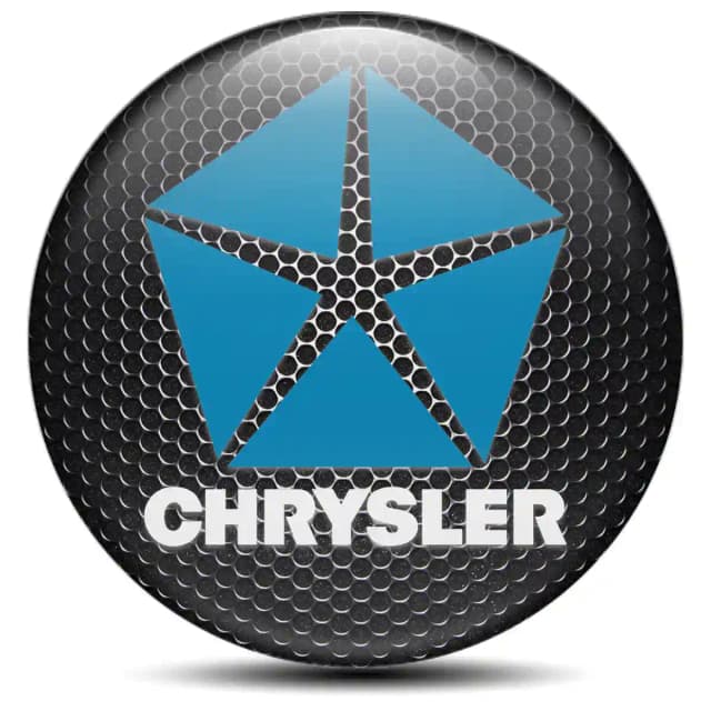 Chrysler Emblem Badge Stylish Design