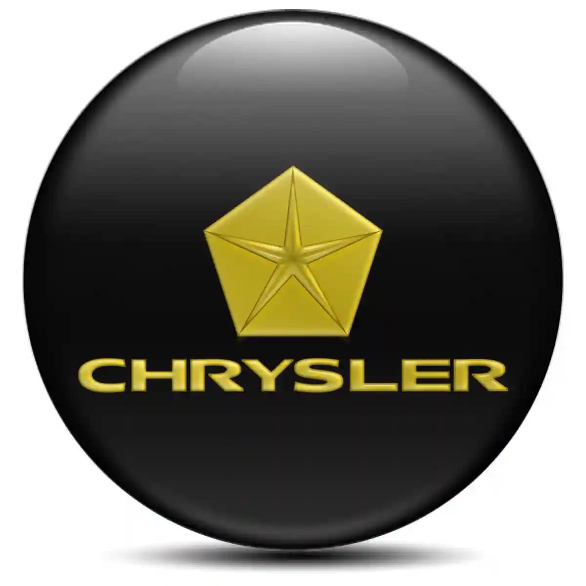 Chrysler Emblem Epoxy Self-Adhesive Stylish Design