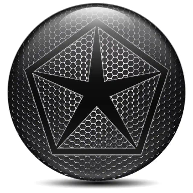 Chrysler Emblem Wheel Center Caps High Quality