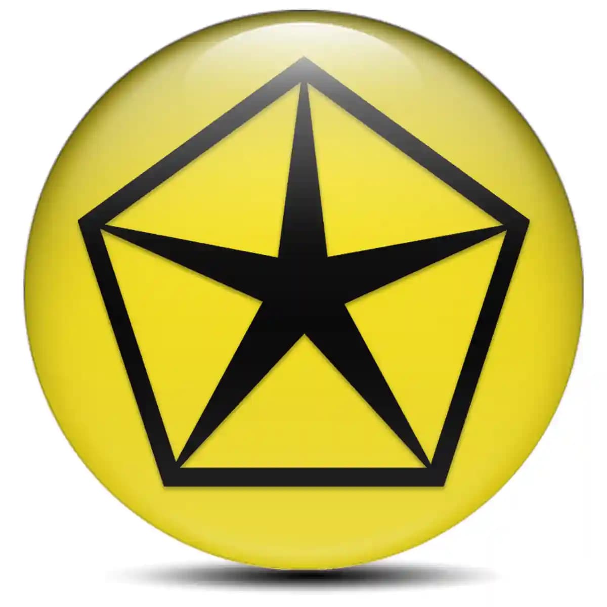 Chrysler Emblem Wheel Center Caps Stylish Design