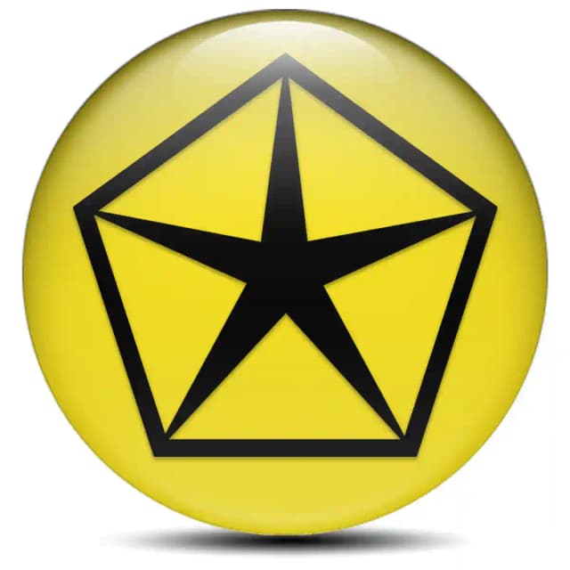 Chrysler Emblem Wheel Center Caps Stylish Design