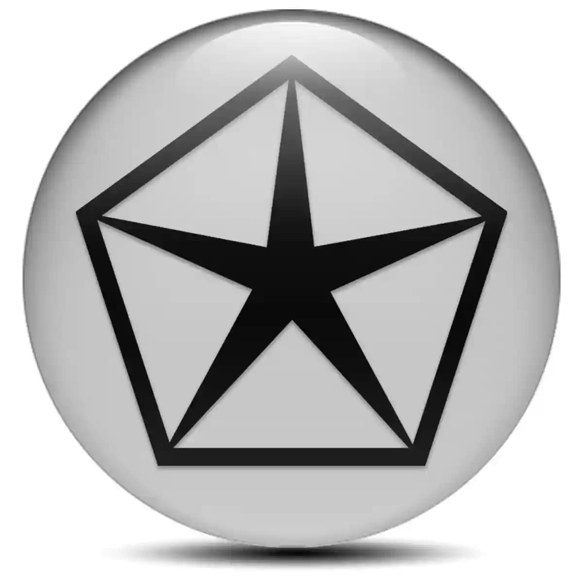 Chrysler Logo Sticker High Quality