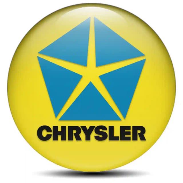 Chrysler Wheel Emblem Self-Adhesive High Quality