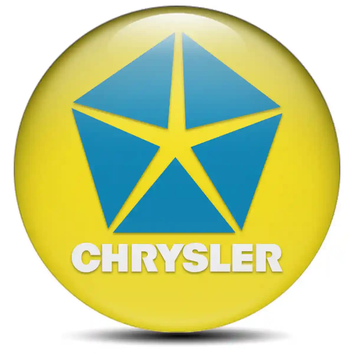Chrysler Wheel Emblems Stylish Design