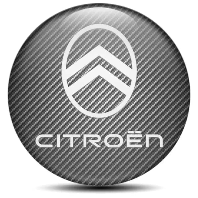 Citroen Badge Emblems Center Cap Premium Edition