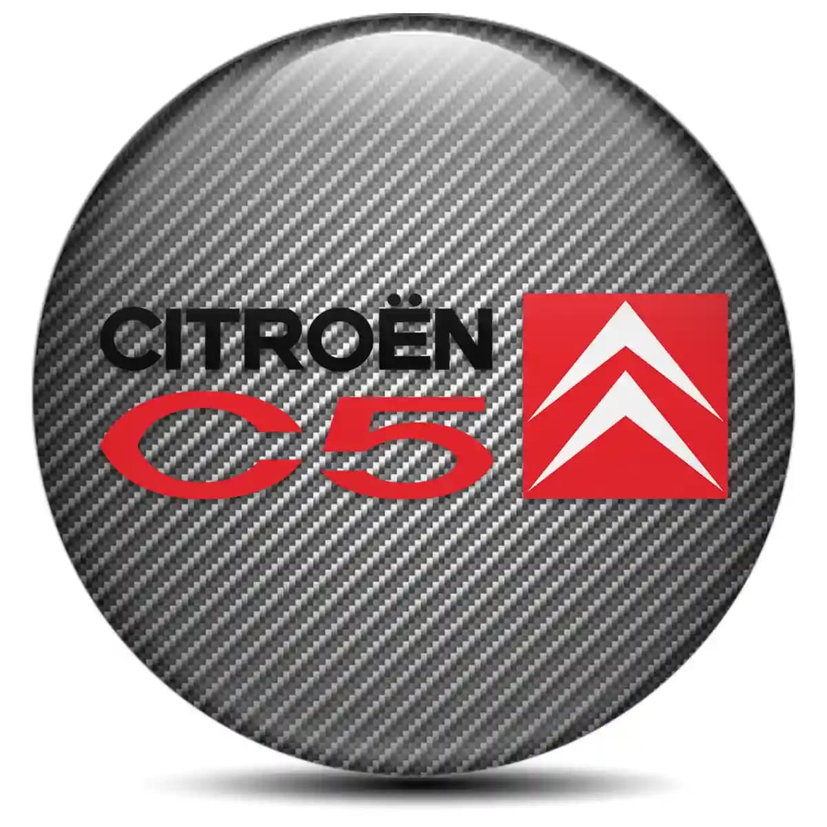 Citroen Domed Emblem Self-Adhesive Stylish Design