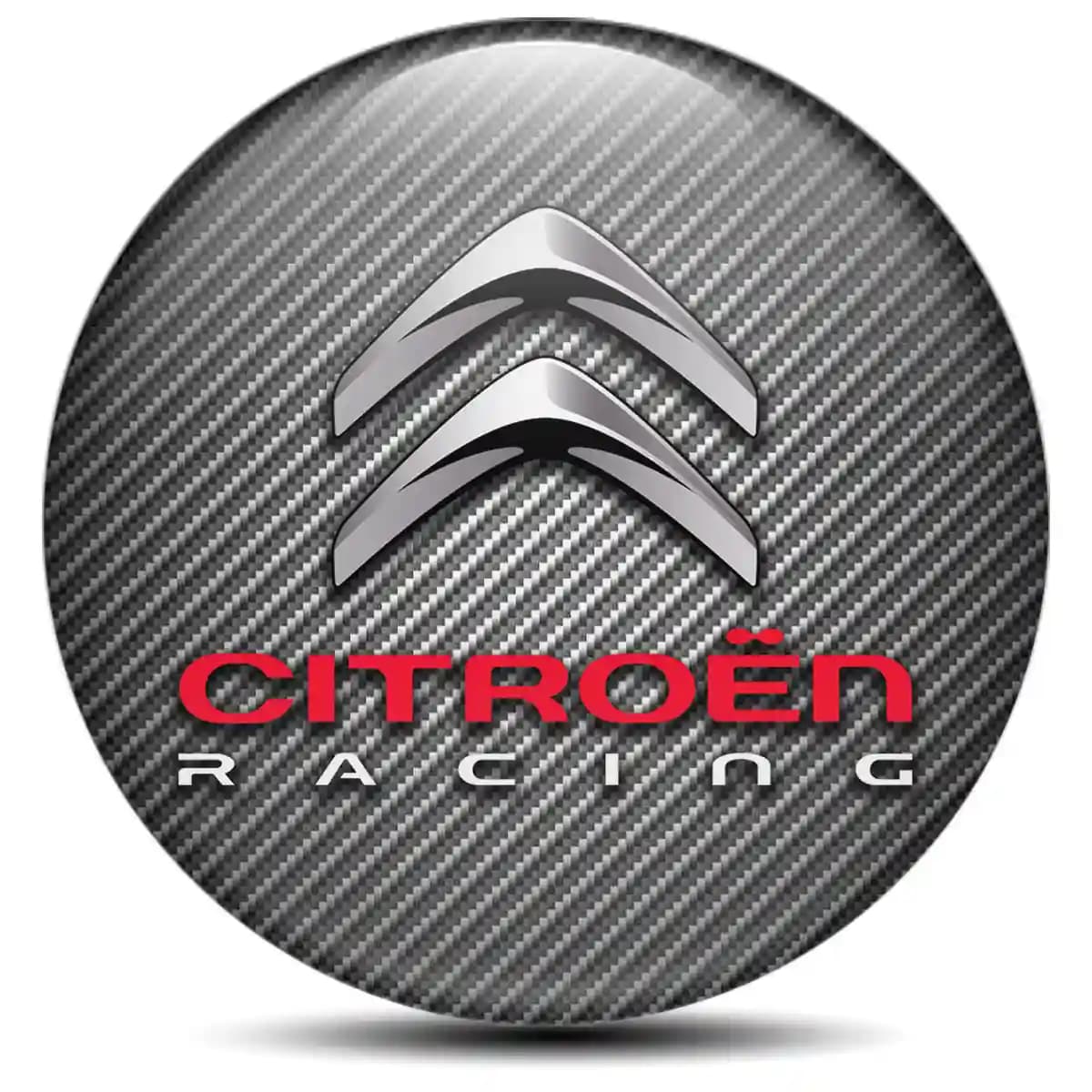 Citroen Emblem Center Hub Cap Self-Adhesive High Quality
