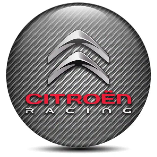 Citroen Emblem Center Hub Cap Self-Adhesive High Quality