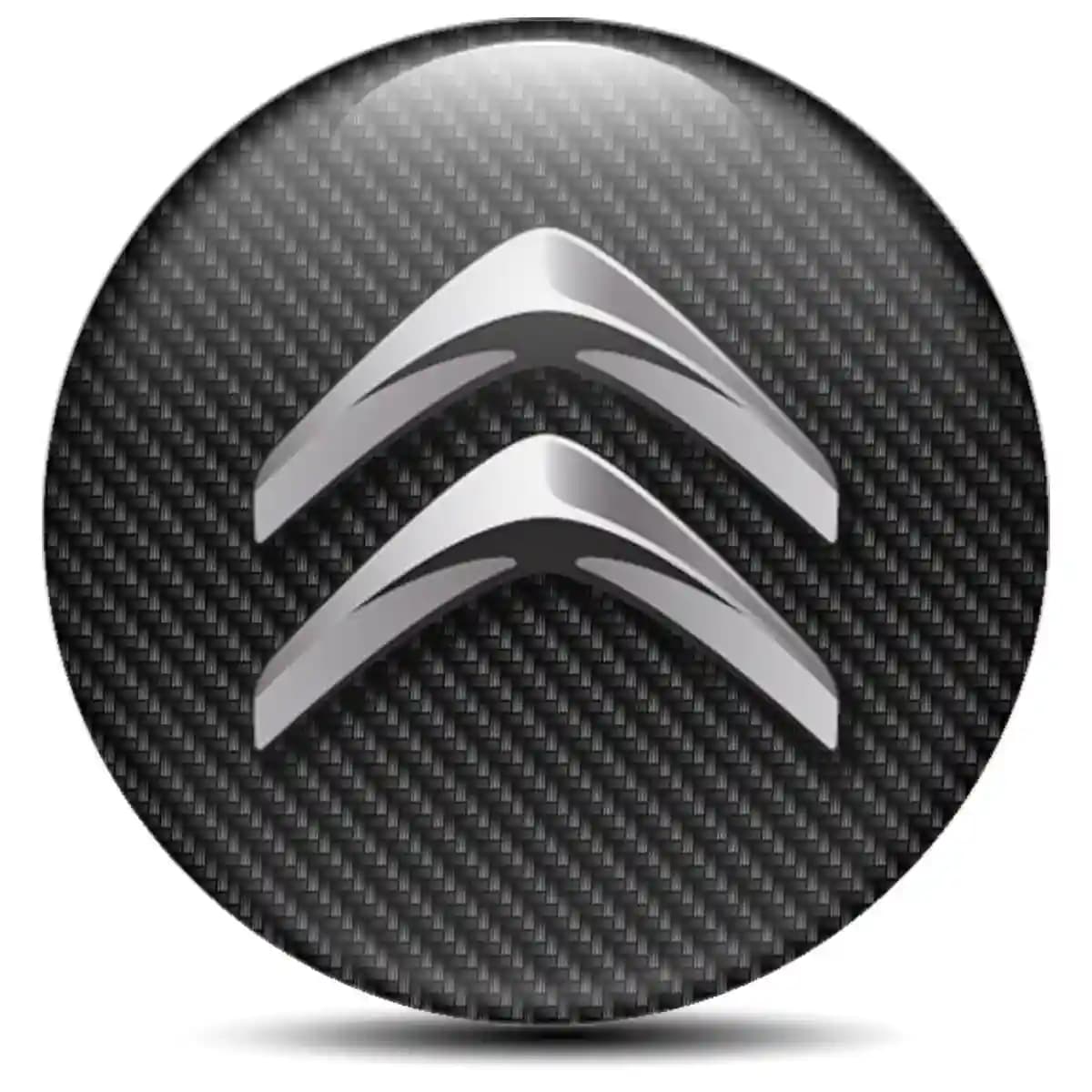 Citroen Emblem Center Hup Cap Stylish Design