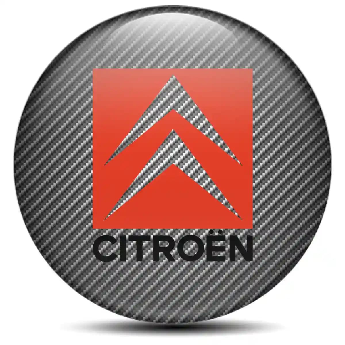 Citroen Wheel Emblem Self-Adhesive Stylish Design